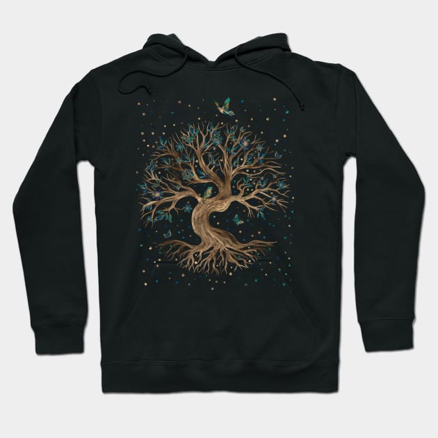 Tree of Life - Yggdrasil Hoodie by Nartissima